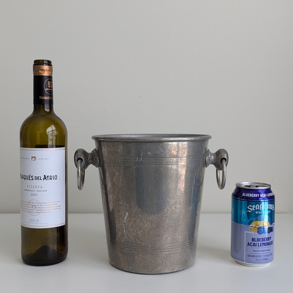 Vtg Sterling Vineyards Winery Ice/ Champagne Bucket Napa Valley Calistoga France - Picture 4 of 11